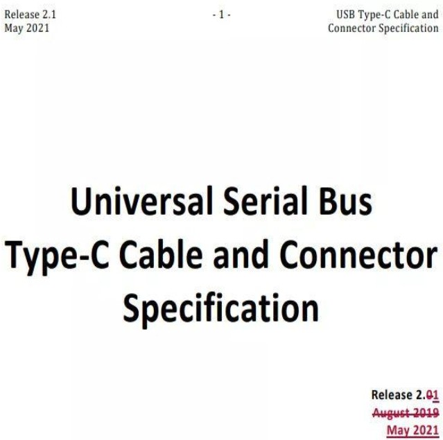 usb-c線纜標準重大升級支持240W快充