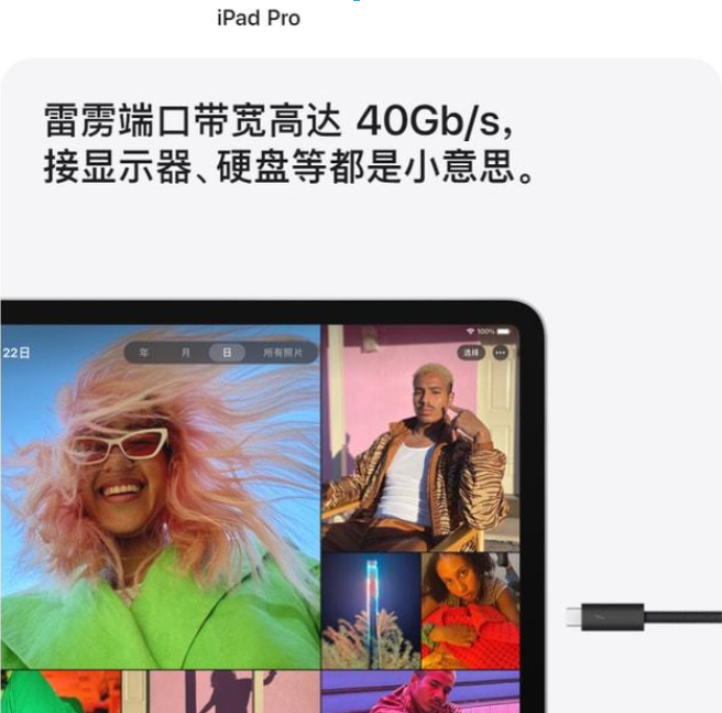 iPad Pro用type-c更大益處:可直接用PSSD移動(dòng)固態(tài)硬盤擴(kuò)容