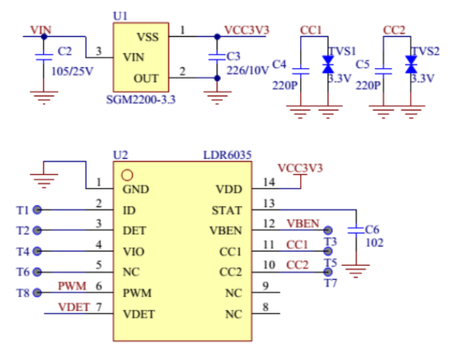 單湖里type-c接口如何實(shí)現(xiàn)可充電可放電