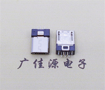 鳳岡Micro5p公頭無地腳 可夾板可插板 數(shù)據(jù)傳輸和充電